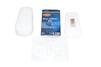 Shark Foam and Pre Filter kit 3/pk for Vertex stick vacuums Part #F682 available at Ace Vacuums