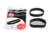 Hoover 38528035 WindTunnel Power Drive Vacuum Belts, 2-Pack – Part #40201170