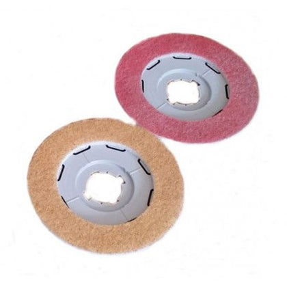 Sebo DISCO Poor Floor Polishing Pad (2 Pads) (Red and Yellow) – 3286ER40