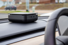 Greentech Active HEPA+ Car with ODOGard Air Purifier #1X5866 – purifier on a car dashboard