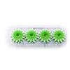 Hoover FloorMate Brush Block Assembly for FH Series Floormates — Improved Green/Blue Bristles, Part #440004832