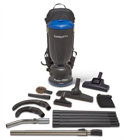 Powerflite Comfort Pro Backpack Vacuum with Tools - 6 Quart Capacity #BP6S-KIT3