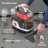 Hoover CleanSlate Pet Portable Spot Cleaner FH14000V angled view with carrying handle and onboard tools