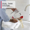 Hoover Dual Pet Spin Carpet Washer Part #FH54020 – removable water tanks filled and rinsed at sink