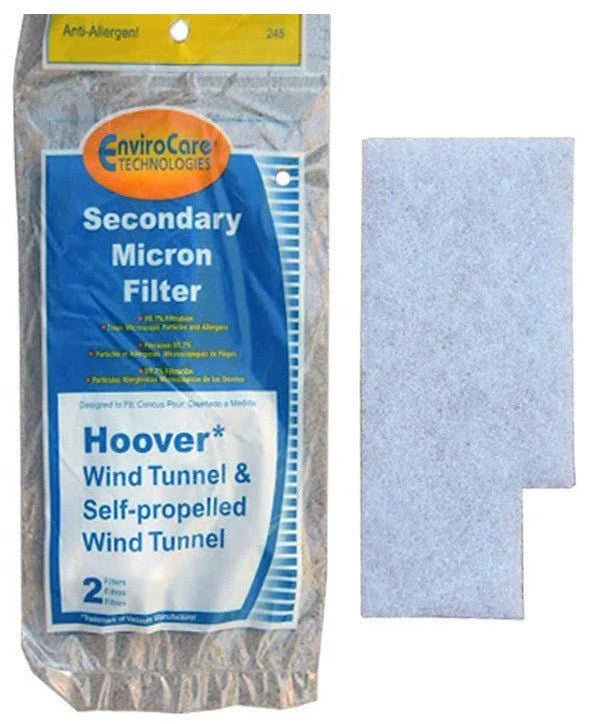 Hoover Secondary Micron Filter 2-Pack (EnviroCare) Part #245