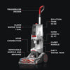 Hoover SmartWash Advanced Pet Automatic Carpet Cleaner Part #FH52023V – carpet cleaner with labeled components