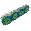 Hoover FloorMate Brush Block Assembly for FH Series Floormates — Improved Green/Blue Bristles, Part #440004832