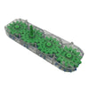 Hoover FloorMate Brush Block Assembly for FH Series Floormates — Improved Green/Blue Bristles, Part #440004832