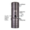 Installation diagram for VacuMaid SR62 inverted bag power unit