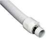 Low Voltage Central Vacuum Hose with Suction Switch at a universal wall connection
