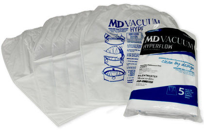MD Open-Top HyperFlow Bags – 5 bags – 720HF-5 — manufacturer product image — available at AceVacuums