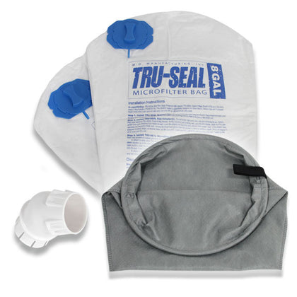 MD Tru-Seal Filtration Upgrade Kit – 2 bags; 1 adapter; 1 support bag – 723TSCK — manufacturer product image — available at AceVacuums