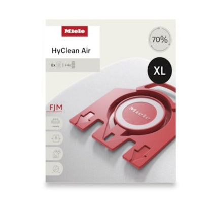 Miele HyClean XL Pack FJM 8 Count Vacuum Bags #12901920