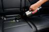 Metrovac Cordless Hand Vac – Part# 105-560098 – silver hand vacuum cleaning black leather seat