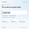 Miele 35 mm Wand & Handle Holder identification guide with reference 3565700 and model and fit checks