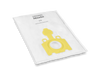 Miele KK AirClean 3D vacuum bag with yellow collar for compatible Swing H1 and S1 vacuums