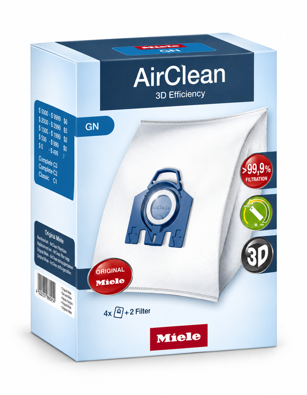 Miele AirClean GN FilterBags 4 Count #10123210