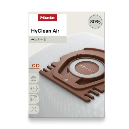 Miele CO HyClean Air 4 Vacuum Bags #12774460 available at Ace Vacuums