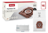 Miele CO HyClean Performance Pack 16 Count w/ HA50 #12909920 – 16-bag CO pack and HEPA filter packaging