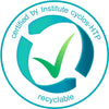 Miele Liquid Detergent UltraSoft Fabric Softener 11987230, cyclos-HTP recyclable certification badge