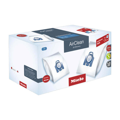 Miele GN Performance Pack HyClean AirClean 3D 16 Vacuum Bags and HEPA Filter