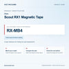 Miele Scout RX1 Magnetic Tape identification guide with reference RX-MB4 and model and fit checks