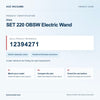 Miele SET 220 OBSW Electric Wand identification guide with reference 12394271 and model and fit checks