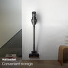 Miele Triflex HX2 Pro Cordless Vacuum (Infinity Grey PF) - 11827020 – vacuum stored on wall bracket