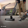 Miele Triflex HX2 Pro Cordless Vacuum (Infinity Grey PF) - 11827020 – three vacuum configurations demonstration graphic