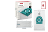 Miele TU Allergy XL HyClean Air 8 Vacuum Bags with SF-HA50 #12909770 – 8-bag TU pack and HEPA filter packaging