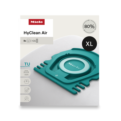 Miele TU XL HyClean Air 8 Vacuum Bags #12909620 available at Ace Vacuums