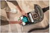 Miele TU XL HyClean Air 8 Vacuum Bags #12909620 – TU bag being fitted in open vacuum compartment