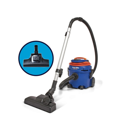 Powr-Flite Newton Canister Vacuum with Turbo Nozzle – Part# PV610-Q10-KIT available at Ace Vacuums