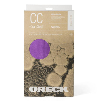 Oreck Superior HEPA Allergen Filtration Vacuum Bags 6-Pack – Part #AK1CC6H