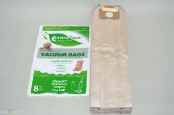 Oreck LW Magnesium Allergen Paper Vacuum Bags 8-Pack – Part #A714 — product photo