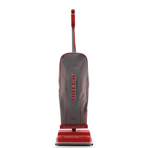 Oreck Commercial Upright Vacuum (40 ft Quick Disconnect Cord, New Style Outer Bag) – Model #U2000RB-1
