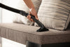 Oreck XL Pro 5 Super Compact Canister Bagged Vacuum Cleaner – Model #BB900-DGR – upholstery tool cleaning a sofa