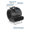 Powr-Flite Powr-Dryer Air Mover with Handle and Wheels – Part# PDS1DX