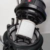 Powr-Flite Wet/Dry Tank Vacuum 15 Gallon with Poly Tank & Tool Kit – Part #PF54 – filter mounted beneath motor head