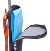 Powr-Flite Solar Upright Vacuum – Part# PV030-W12-U – open cloth cover showing blue filter bag
