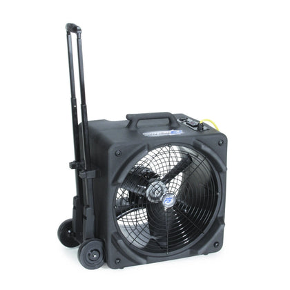 Powr-Flite F5 Axial Fan / Air Mover with Handle and Wheels – Part #PDF5DX available at Ace Vacuums
