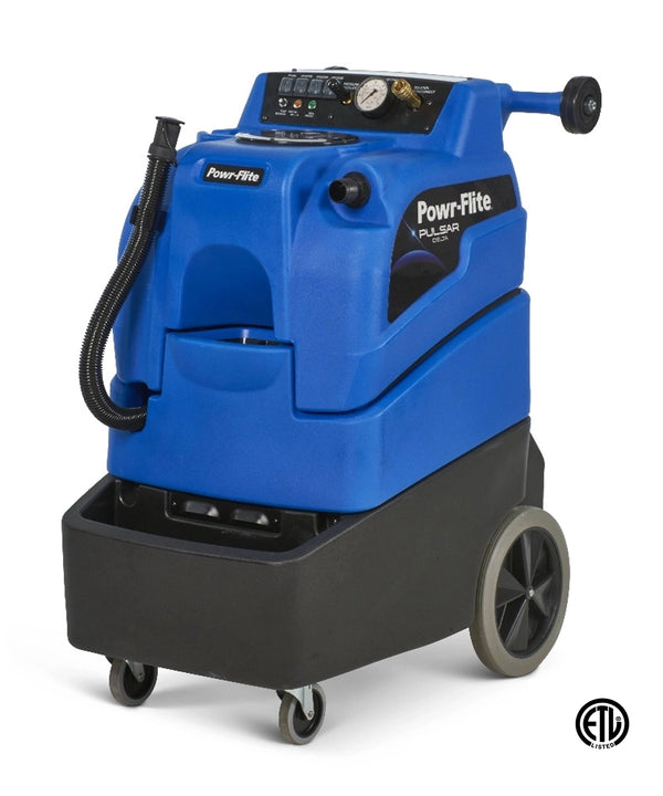 Powr-Flite 10 Gallon 500 PSI Heated Carpet Extractor with Dual Element Heater – Part #PE310-G10-U