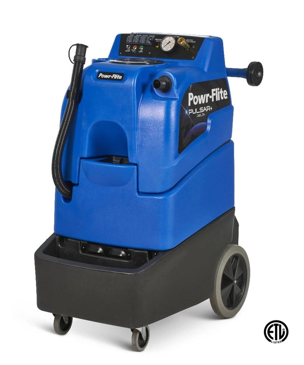 Powr-Flite 15 Gallon 500 PSI Heated Carpet Extractor with Dual Element Heater – Part #PE310-G15-U