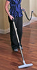 Quick Clean Vacuum Kit with Stretch Hose used on a hard floor in the home