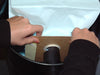 Removing a used bag from the VacuMaid SR800 inlet stem