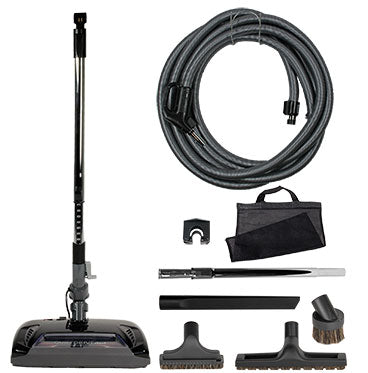 MD Central Response Kit Deluxe Central Vacuum Attachment Kit 35' Direct Connect Hose with 12" Power Nozzle – Part #429D35