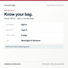 Riccar RZP-6 type z canister bags, bag specification and identification graphic. Available at AceVacuums.