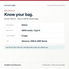 Riccar RAH-6 type a hepa media bags, bag specification and identification graphic. Available at AceVacuums.