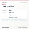 Riccar RLH-6 supralite hepa media bags, bag specification and identification graphic. Available at AceVacuums.
