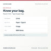 Riccar C15-6 type b paper bags, bag specification and identification graphic. Available at AceVacuums.